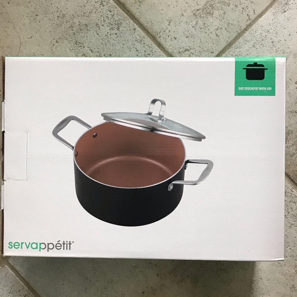 Servappetit 5 Qt Stockpot with Lid (BNIB)